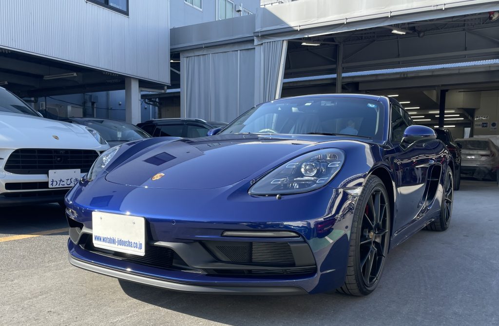 ポルシェ ケイマンGTS Fenixスクラッチガード施工 | わたびき自動車 
